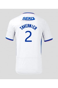 Rangers James Tavernier #2 Voetbaltruitje Uit tenue 2024-25 Korte Mouw